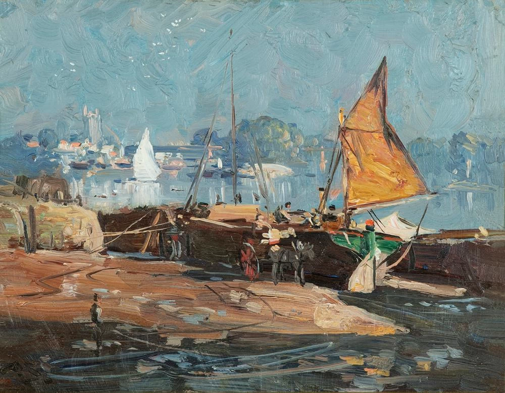 Scarico di mattoni, Kew (1905)